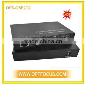 4 Port 10/100/1000M Ethernet Optical Fiber Switch thumbnail-1