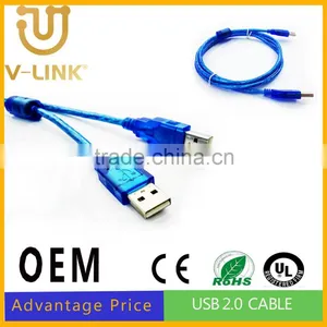 High Speed and Quality 0.5M/1ft M/M USB Data Cable 2.0 With Charging&data Transfer thumbnail-1