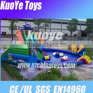 Inflatable Amusement Water Park,ground Sport Playground Water,customized Water Park thumbnail-1