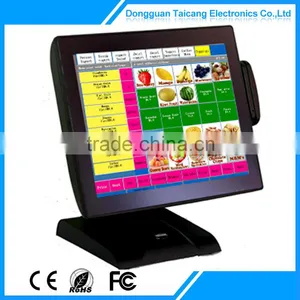 ATOM D2550 N2800 J1900 1037U CPU 15" Pos Touch Screen Monitor For Pos Machine thumbnail-5