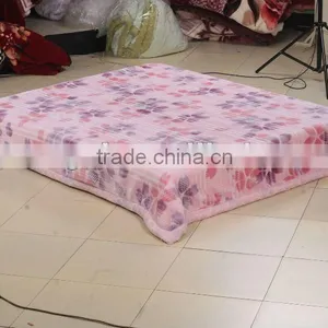 100% Polyester Super Soft Printed Double Mink Blanket thumbnail-1