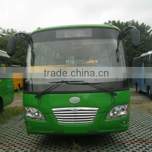 7.3m Diesel Fuel Euro 3 Mini Bus 25 Seater Bus With Double Doors for Sale HM6730 thumbnail-3