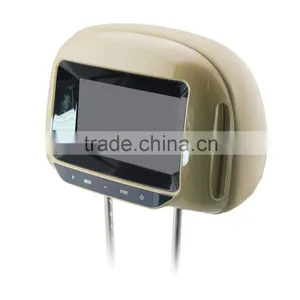 TOPS 7 Inch HD Headresr TFT LCD Digital Sreen Monitor With Touch Button thumbnail-2