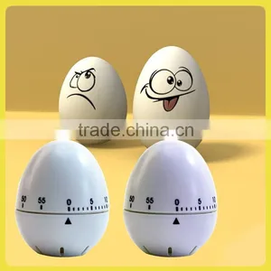 Novelty & Cute Colorful Egg Mechanical Kitchen Timer thumbnail-2