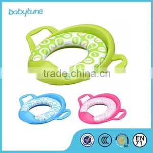 Slow-close Plastic Material Baby Toilet Seats, Lovely Baby Potty Training thumbnail-1