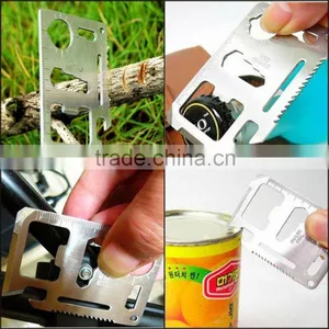 Multifunction Credit Card Tool Pocket Knife Credit Card Survival Tool thumbnail-4