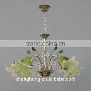 Green Retro Vintage Home Decor Flower Chandelier With China Export Factory thumbnail-5