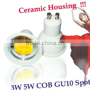 New Style Sharp Ceramic 3w 5w 230V Cob Led Gu10 thumbnail-1