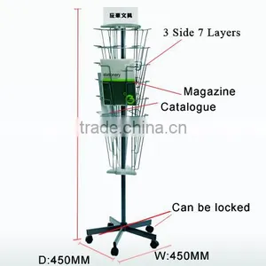 High Quality Rotating Brochure Rack Holder thumbnail-2