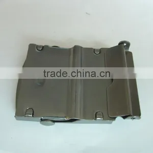 Custom Metal Adjustable Prong Type Men Clip Belt Buckle for Wholesale From China Factory thumbnail-4