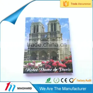 2015 Wholesale China Manufacturing Tourist Souvenirs Custom Metal Eiffel Fridge Magnet thumbnail-3