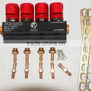 CNG LPG 4cyl Injector Rail/rail Fuel Injector thumbnail-1