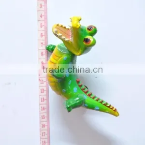 4 Inch Cartoon Crocodile 3D Animal Stickers For Kids, Fridge Magnet thumbnail-2