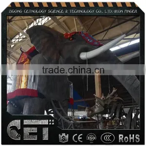 Exhibition Elephant Walking Mechanical Elephant Animatronic Elephant thumbnail-2