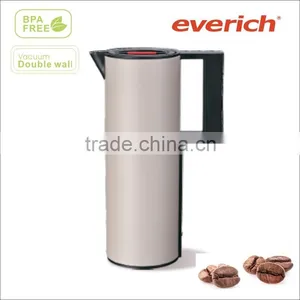 Patented 1000ml Plastic Thermo Insulation Vacuum Coffee Pitcher thumbnail-2