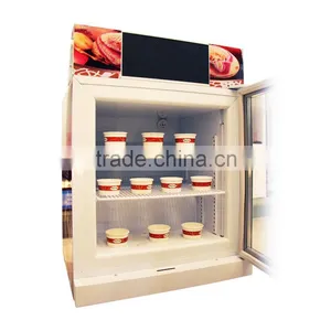 JGA 2016 68L Ice Cream Upright Display Freezer With Single Grass Door For Supermarket Or Shop Quality Choice Most Popular thumbnail-3