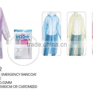 Cheap Clear Plastic Raincoat thumbnail-2