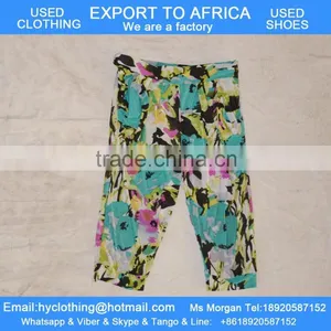All Seasons Used Clothing From China for Second Hand Clothes Buyers of Lady Cotton Pants thumbnail-3