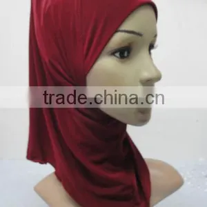 H311 Plain Small Girl Hijab,muslim Scarf, Can Order All White thumbnail-2