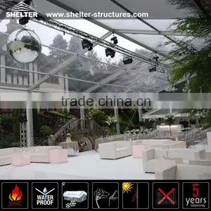 30x30m Big Transparent Pvc Mixed Party Tents for Outdoor Wedding and Party thumbnail-3