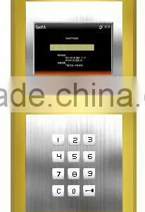 Home Automation System of Intercom as for Lobby Door Station With 4.3inch Screen thumbnail-1