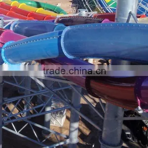 Amusement Park Children's Favorite Spiral Water Slide thumbnail-1