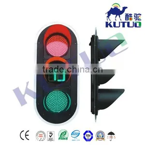 400mm LED Traffic Signal Lights Red Yellow Green Full Ball With Countdown Meter thumbnail-4
