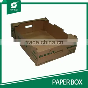 2015BEST SELLING CMYK COLORS PRITING FRUIT PACKAGING BOX CARDBOARD PAPER BOX FOR MARKET WHOLESALE thumbnail-1