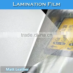 SINO Leather PVC Self Adhesive Cold Lamination Advertising Sticker Film thumbnail-1