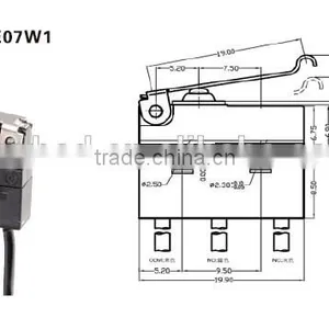 G9 Sealed Waierproof Mirco Switch IP67 thumbnail-1