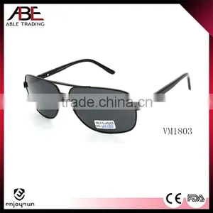 New Men Classic Uv400 Lens Polarized Fashionable Glasses Metal Sunglasses Outdoor Promotion Eyewear CE thumbnail-1