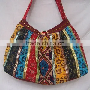 Chic Style Ethnic Bohemian Handmade Shoulder Bags, Handbags - Made in India thumbnail-1