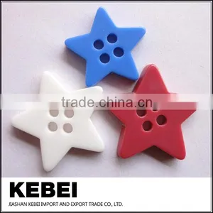 Mixed 1cm-3cm for Decoration Star Shaped Plastic Decorative Buttons thumbnail-3