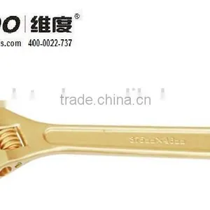 Aluminium Bronze/Beryllium Copper Sparking Proof Adjustable Wrench, Pipe Spanner thumbnail-1