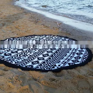 Round Beach Towels Mandala Recznik Plazowy Okragly thumbnail-1