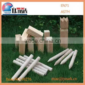 Garden Game Wooden Kubb thumbnail-1