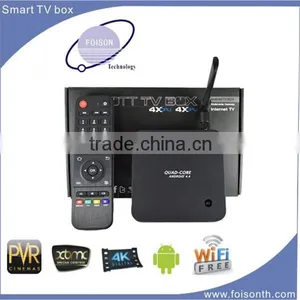 Foisontech Android TV Box With Amlogic S812 Quad Core Support H.265 and 4K thumbnail-1