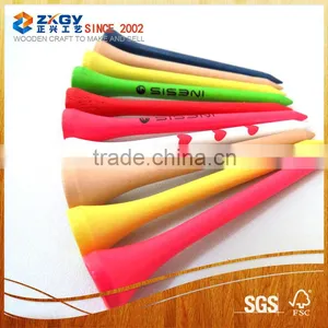 Cheap With Diferent Color Wooden Golf Tee thumbnail-1