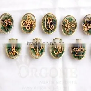 Malachite Orgone Karuna Reiki Set : Orgone Supplier thumbnail-1