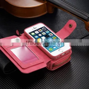 New Arrival Whosale Zipper Hand Bag Case for Iphone 5SE thumbnail-6