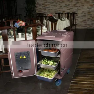 116L Electrical Food Warmer Trolly Service in Hotel and Catering With FDA,CE Report thumbnail-3