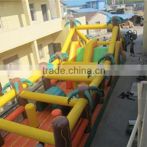 Plam Jungle Boot Camp Inflatable Obstacle Course thumbnail-3