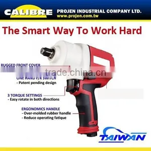 CALIBRE Aluminum Housing Twin Hammer 1/2" Air Impact Wrench Air Impact Gun thumbnail-2
