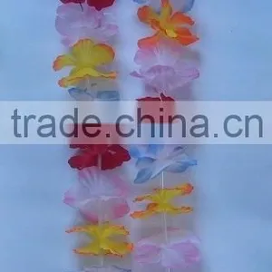 Customized Promotion Hawaii Flower Lei/Flower Necklace Set thumbnail-6