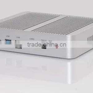 Mini Pc/mini Chassis Dual N2810/fanless HTPC/tv Box/industrial Personal Computer With All Aluminum 8GB DDR3 1600MHz thumbnail-3