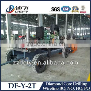 DF-Y-2T Hydraulic Mineral Prospecting Soil Core Drilling Rig thumbnail-4