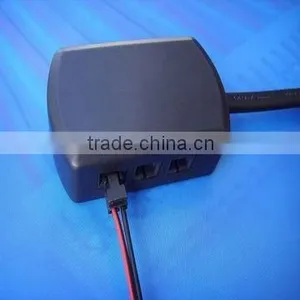 12V DC Cable 6 Way Parallel Led Distribution Junction Boxes for LED Ceiling Recessed Downlight Cabinet Spot Lights thumbnail-1