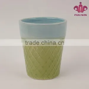 Customized Colorful Ceramic Cups With Ice Cream Design thumbnail-3