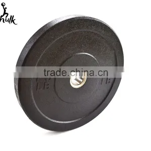 Crossfit Gym Training Rubber Bumper Plate Hi-temp Weightlifting Plate thumbnail-1