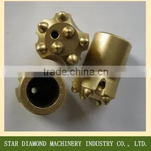 Button Bit, 7 Degree Tapered Button Bit, Hex19/ Hex22/ Hex25 Tapered Rod Bit thumbnail-1